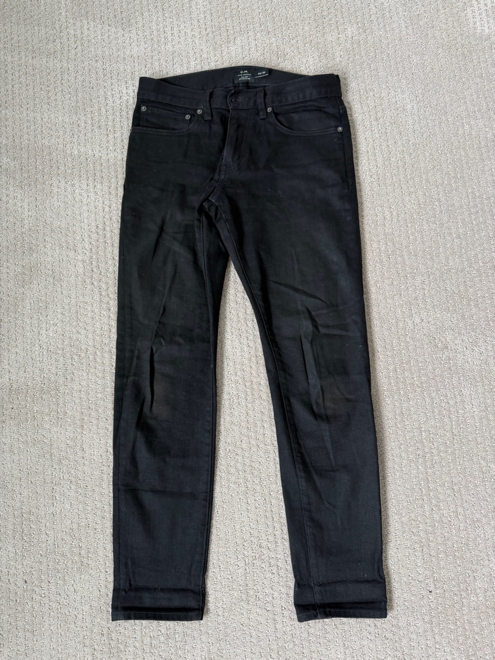 Club Monaco Men’s Black Skinny Jeans